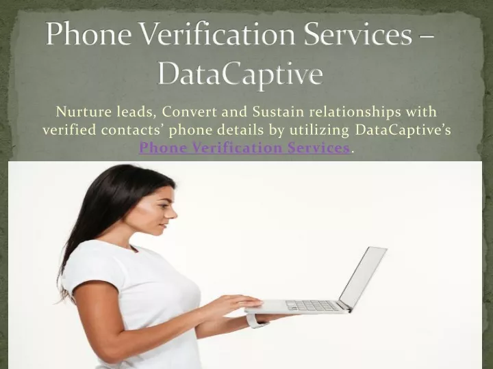 phone verification services datacaptive
