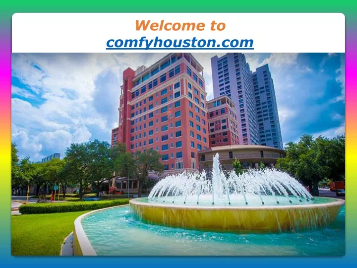 welcome to comfyhouston com