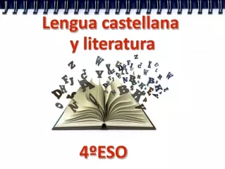 Lengua y literatura 4ESO