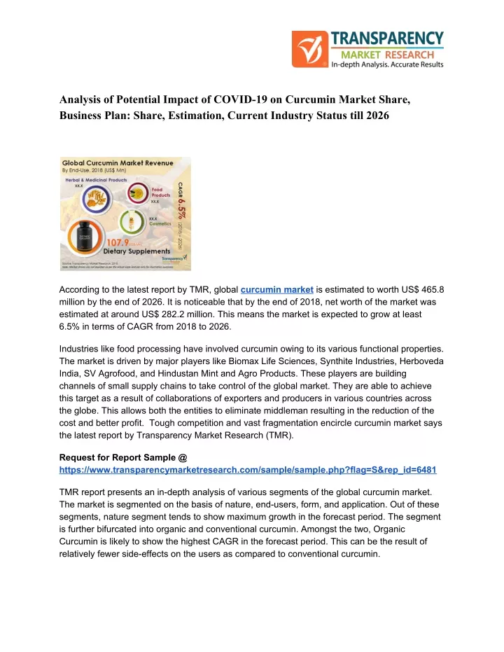 analysis of potential impact of covid