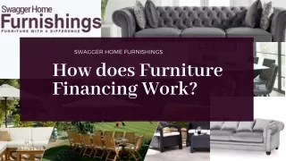 How does Furniture Financing Work?