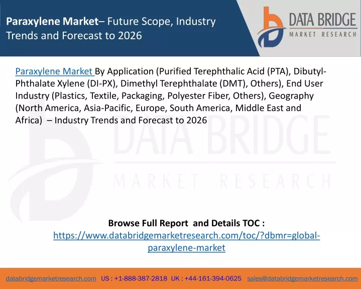 paraxylene market future scope industry trends
