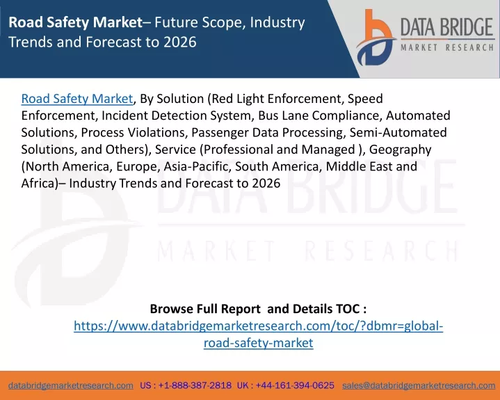 road safety market future scope industry trends
