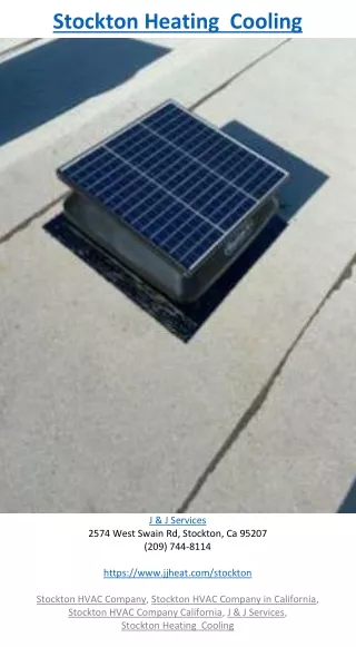 stockton heating cooling