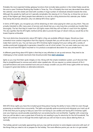 This Week's Top Stories About bt21 christmas