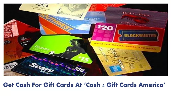 get cash for gift cards at cash 4 gift cards