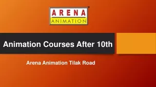 Aimation Courses After 10th - Arena Animation Tilak Road