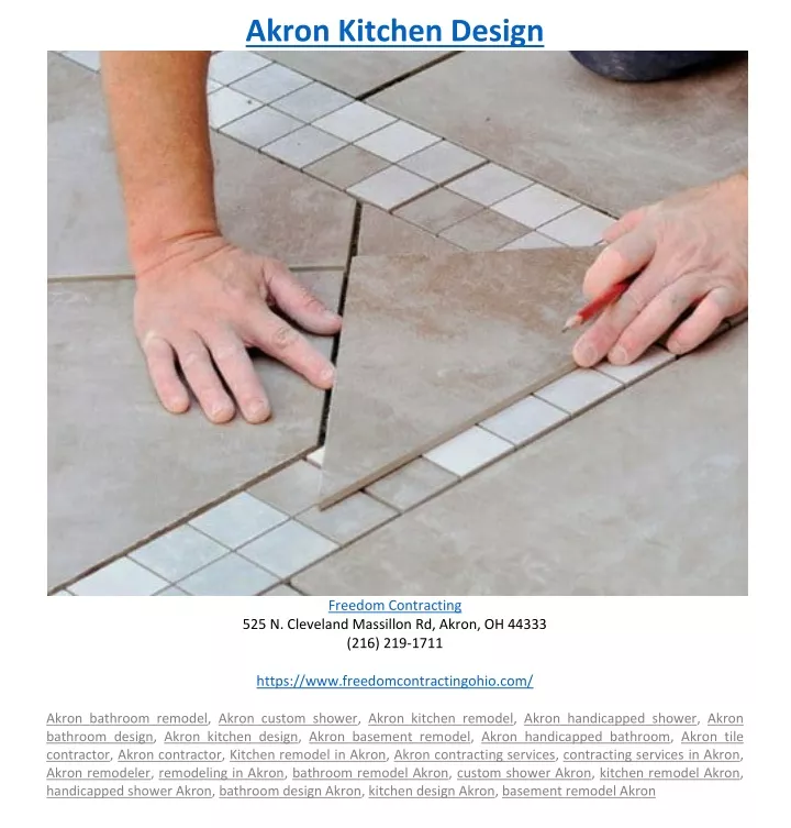 akron kitchen design