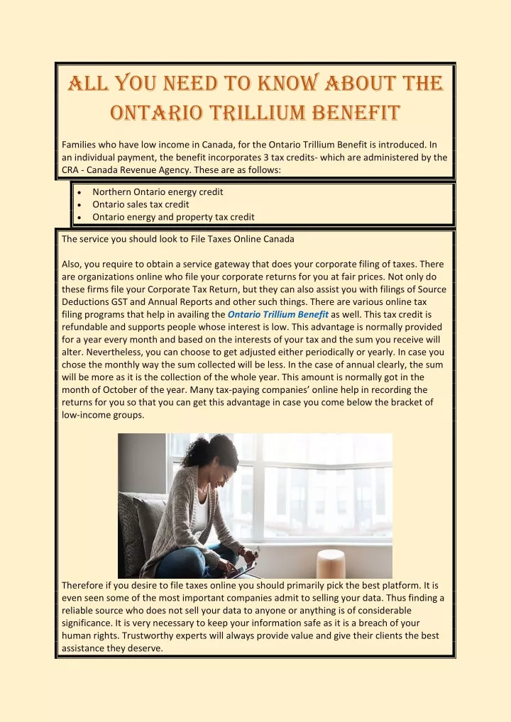 all you need to know about the ontario trillium