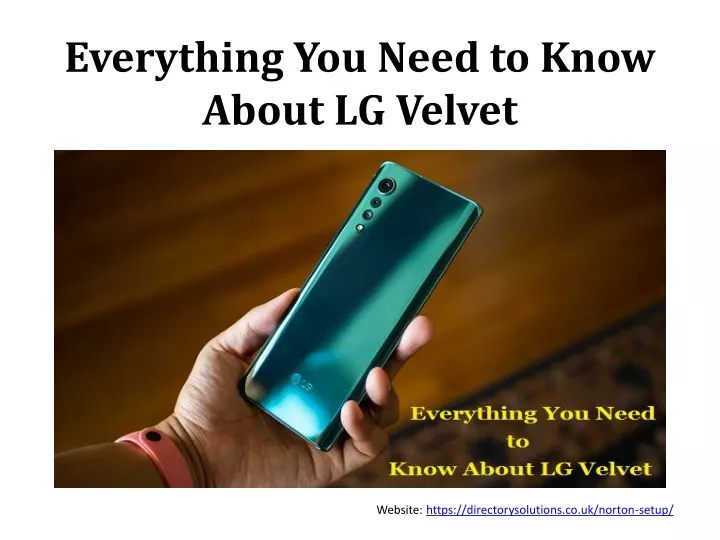 everything you need to know about lg velvet