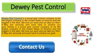 dewey pest control dewey pest control