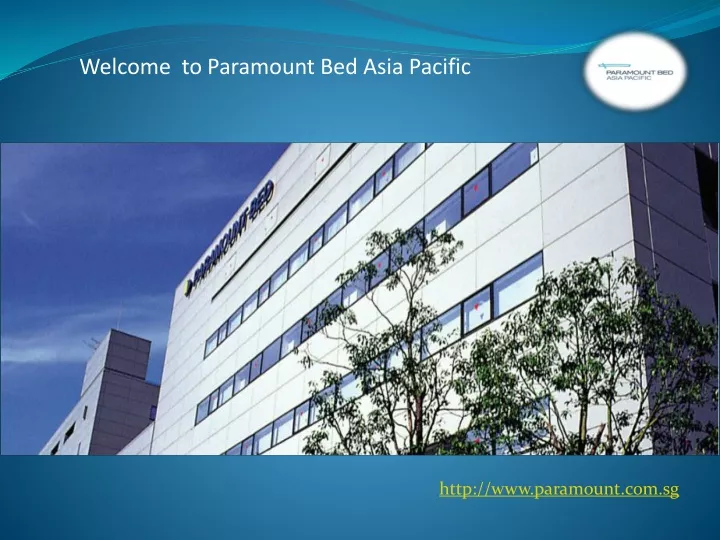 welcome to paramount bed asia pacific