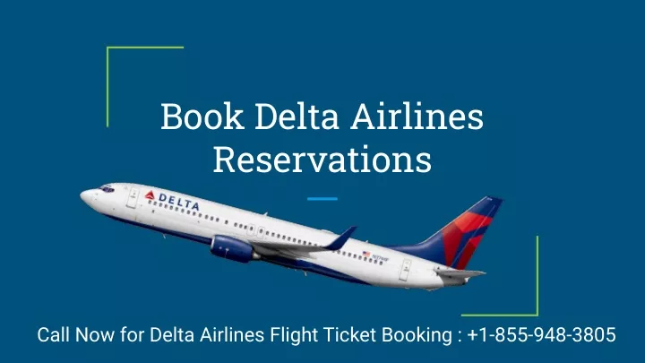 book delta airlines reservations
