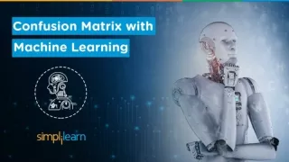 confusion matrix with machine learning