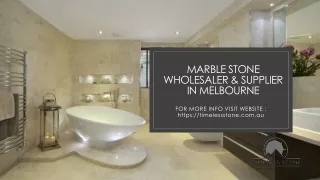 Marble stone in Melbourne