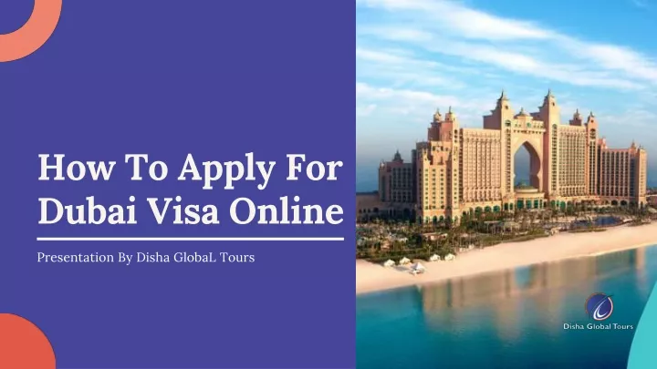 how to apply for dubai visa online