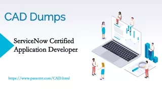 ServiceNow Certified Application Developer CAD Dumps