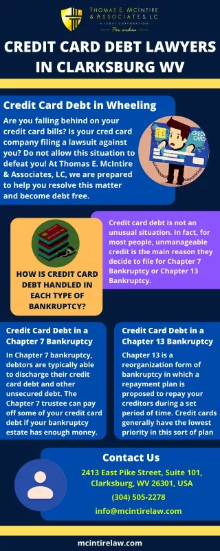 credit card debt lawyers in clarksburg wv