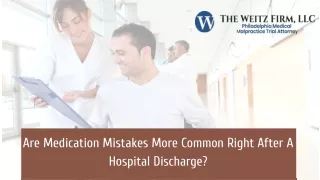 are medication mistakes more common right after