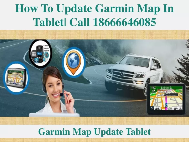 how to update garmin map in tablet call