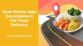 best mobile app development for food delivery