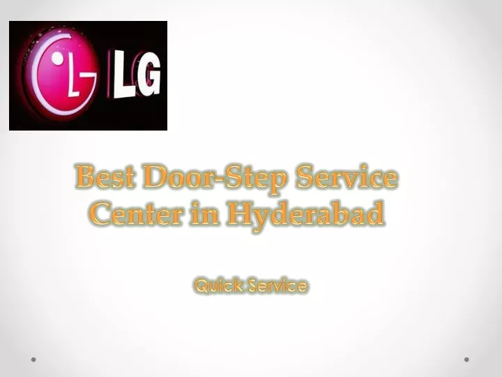 best door step service center in hyderabad