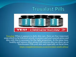 Truvalast - May Increase your Stamina