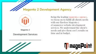magento 2 development agency