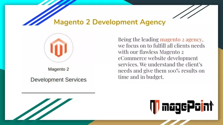 magento 2 development agency