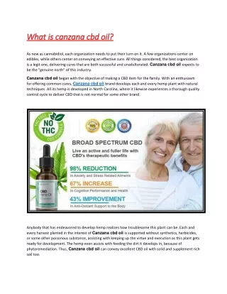 Canzana cbd oil reviews