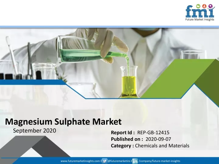 magnesium sulphate market