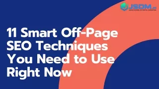 11 smart off page seo techniques you need to use right now