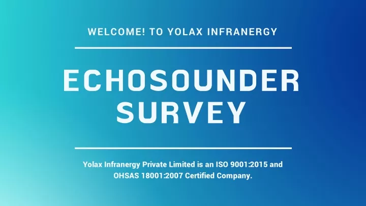 welcome to yolax infranergy