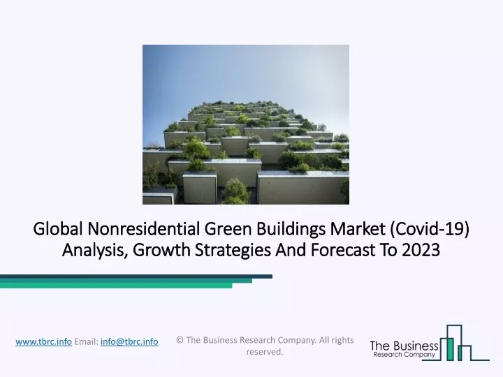 global global nonresidential green buildings