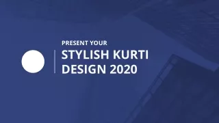 Stylish Kurti Design 2020