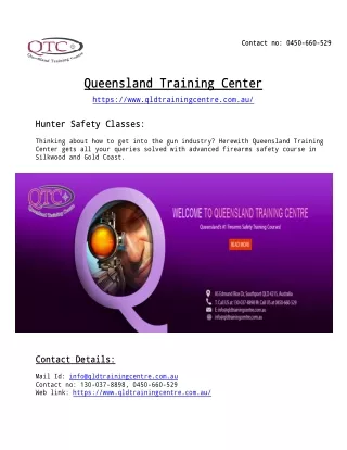Maine Crossbow Safety Course at Queensland Training Center