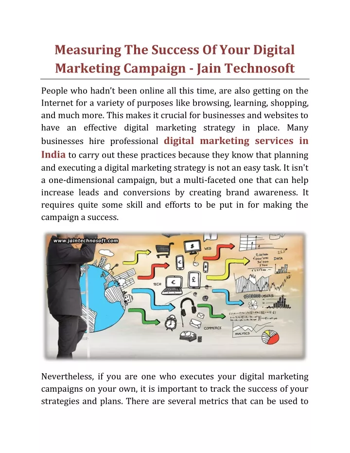 measuring the success of your digital marketing