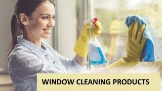 window cleaning products
