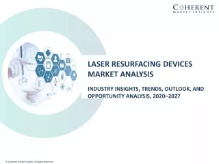 Laser Resurfacing Devices Market Size, Trends, Shares, Insights and Forecast – 2018-2026.