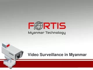 Video Surveillance Myanmar - CCTV Myanmar