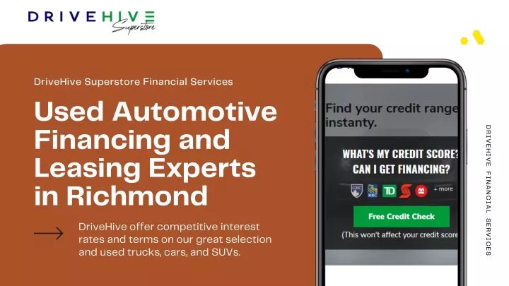 drivehive superstore financial services