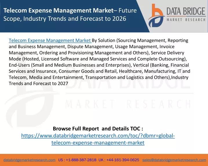 telecom expense management market future scope