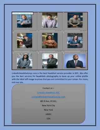 linkedinheadshotsnyc com is the best headshot