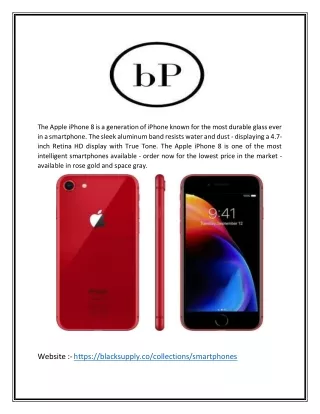 IPhone 8 Unlocked Refurbished Online | Blacksupply.co