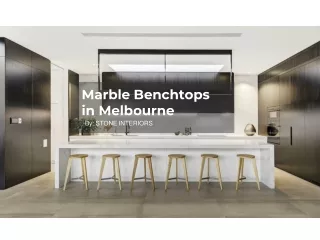 Marble benchtops in melbourne