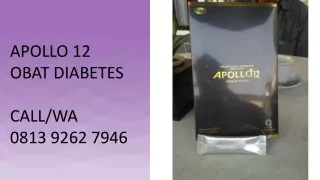 Pengobatan Herbal, Obat Diabetes Apollo 12  0813 9262 7946 di Pesawaran Lampung