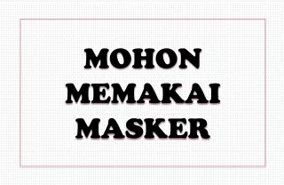 Ayo pakai masker