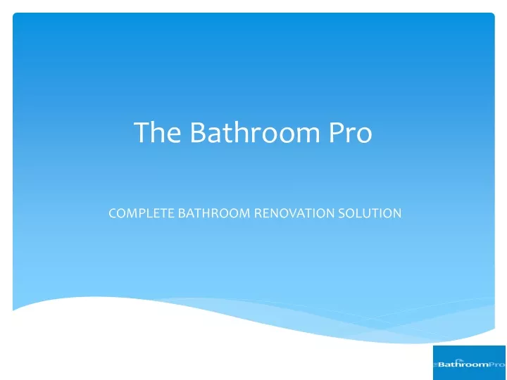 the bathroom pro