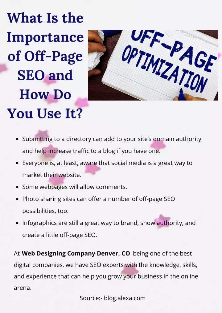 what is the importance of off page