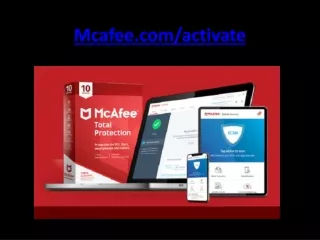 McAfee.com/Activate - Enter Product Key - Activate McAfee Subscription